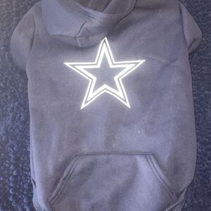 Dallas Cowboys Dog Sweatshirt Multiple Sizes Available